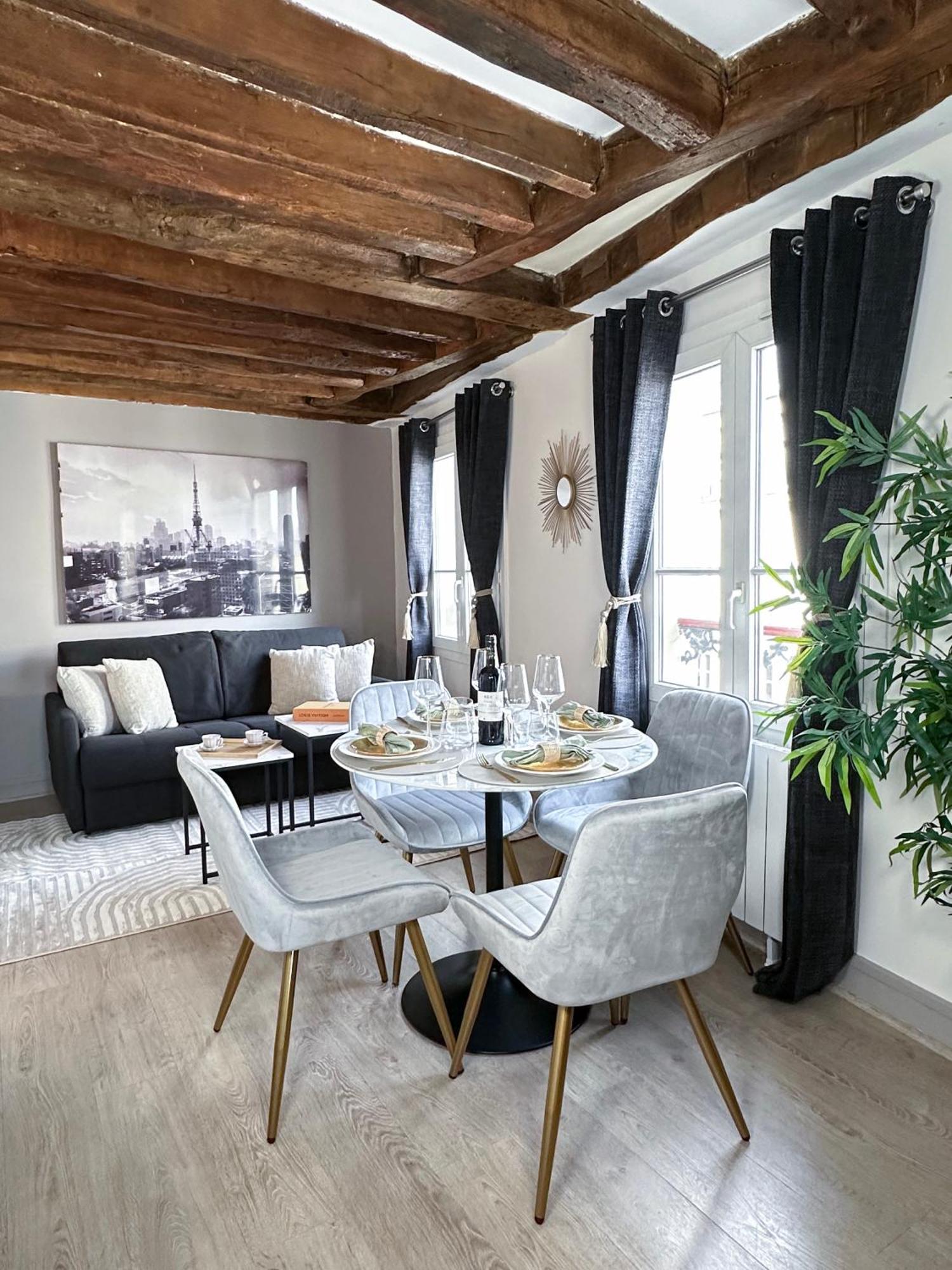 Chic Flat In Pantheon & Luxembourg Garden Lägenhet Paris Exteriör bild